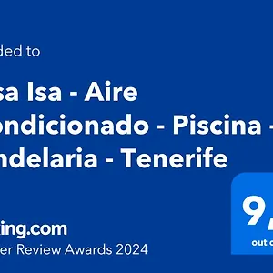 Apartamento Casa Isa - Aire Acondicionado - Piscina - - Tenerife, Candelaria